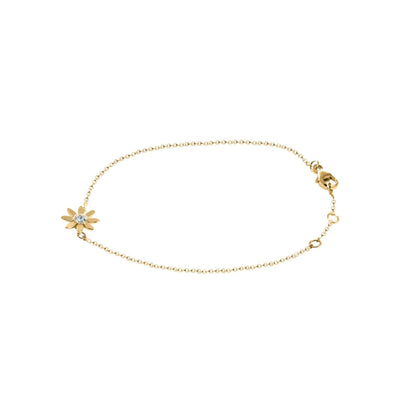 Bracelet Fleur d'Astarté, or jaune 18 carats | www.astartecreations.ch.